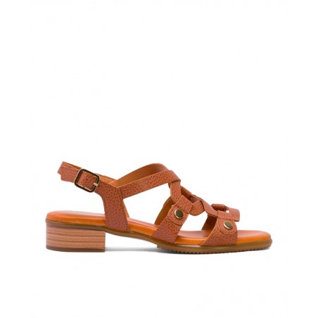 Sandalias de piel con tachuelas Miswear TA1333