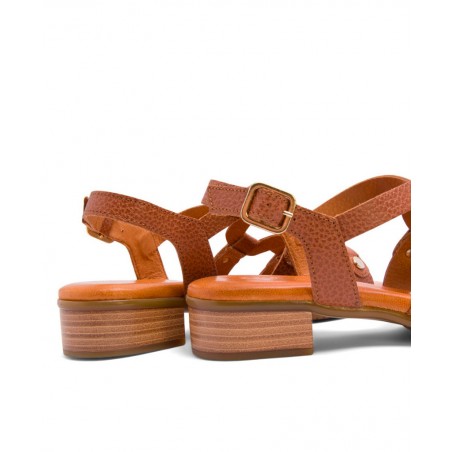 Sandalias de piel con tachuelas Miswear TA1333