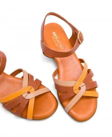 Sandalias multitiras Miswear TA1341