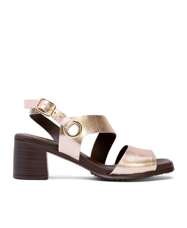 Miswear metallic heeled sandals TA1971