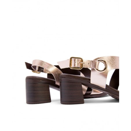 Miswear metallic heeled sandals TA1971