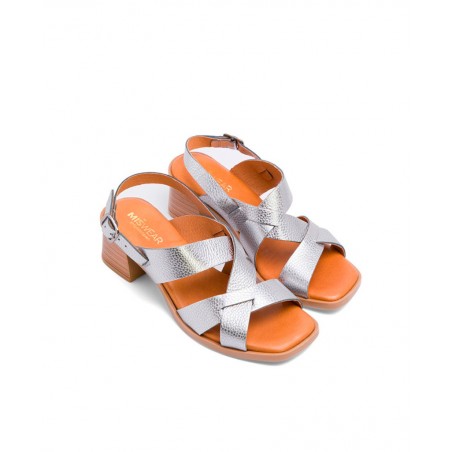 Porronet platinum party sandal TA2971