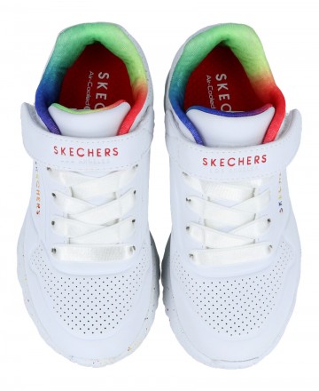 Skechers Uno Lite Rainbow Specks children's shoe