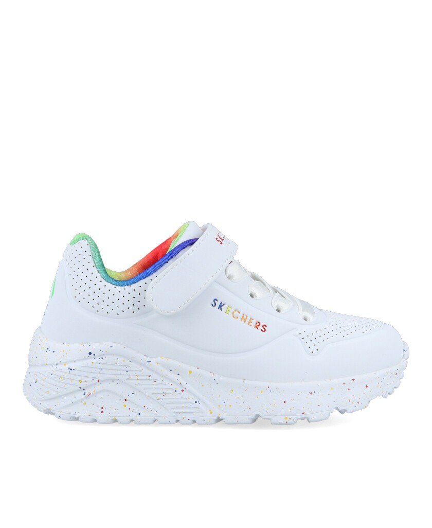 Skechers Uno Lite Rainbow Specks children's shoe