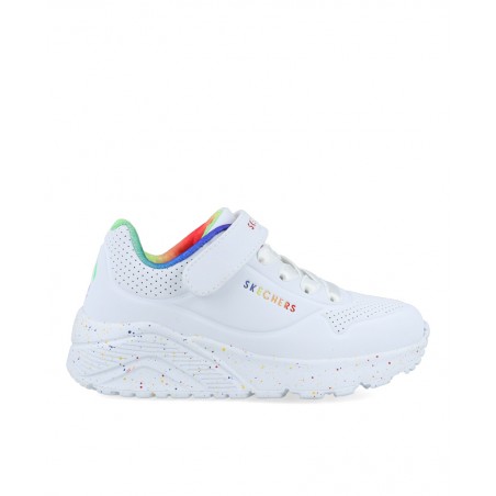 Skechers Uno Lite Rainbow Specks children's shoe