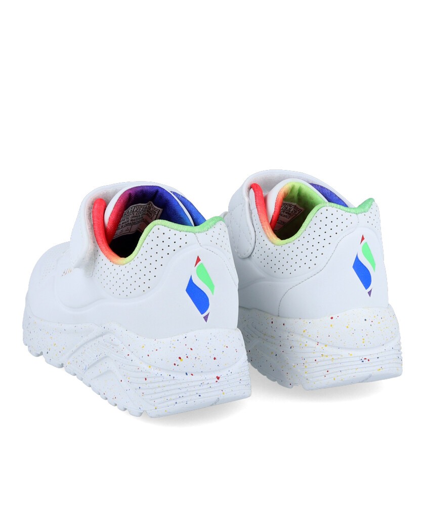 Skechers Uno Lite Rainbow Specks children's shoe