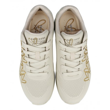 Zapatillas con cámara de aire Skechers Uno - Golden heart