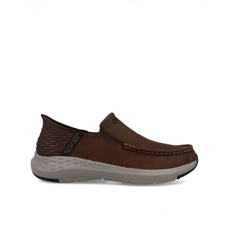 Mocasines de piel Skechers Slip Ins: Pason-Oswin