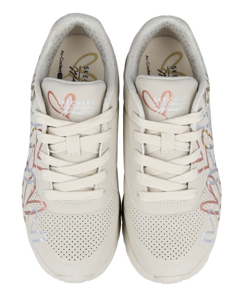 Skechers Uno Lite - Metallic Love Sneakers