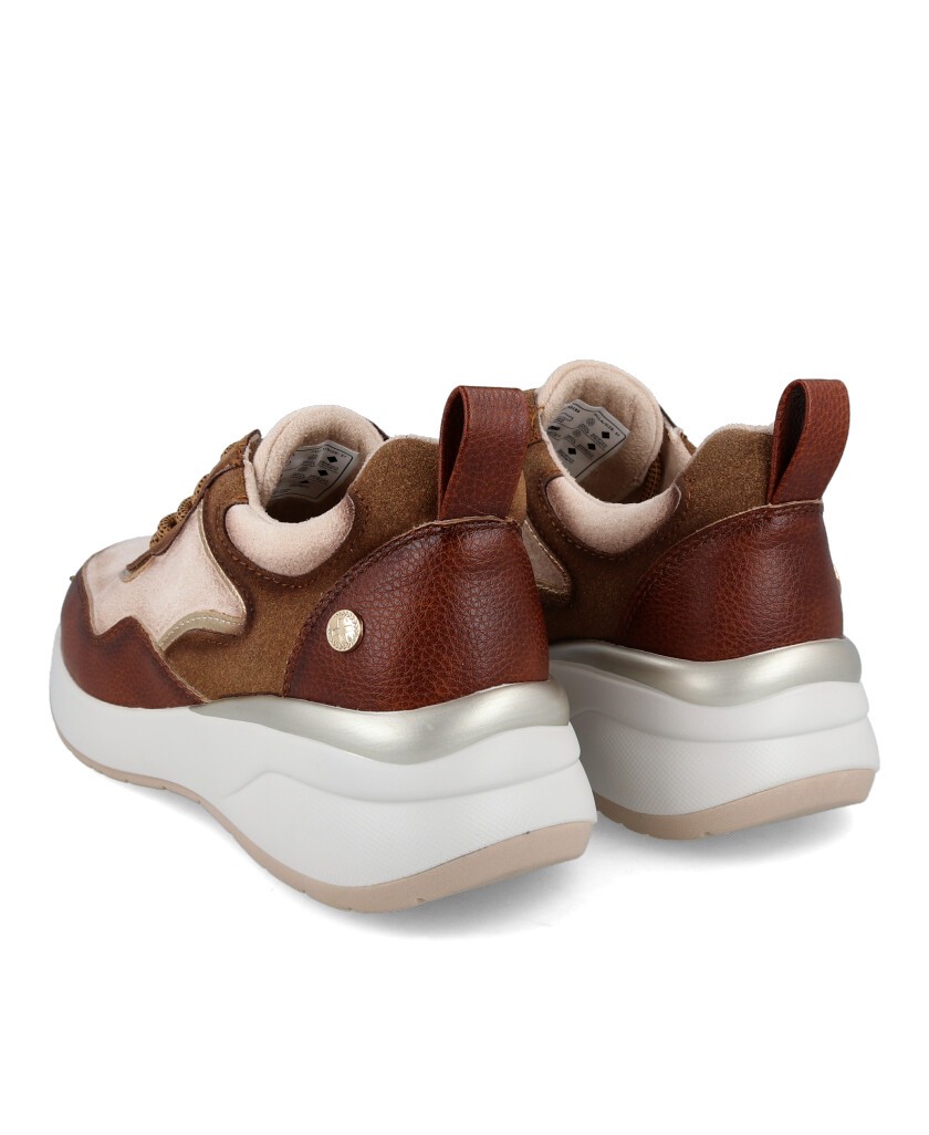 Zapatillas con cuña para mujer Xti 143195