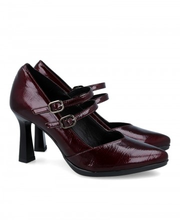 Desireé Syra-22 buckle heeled shoes with buckles