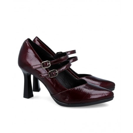 Desireé Syra-22 buckle heeled shoes with buckles