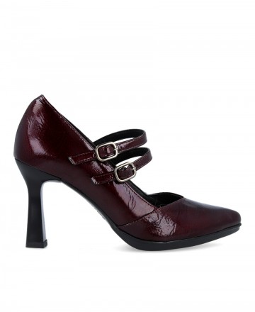 Desireé Syra-22 buckle heeled shoes with buckles