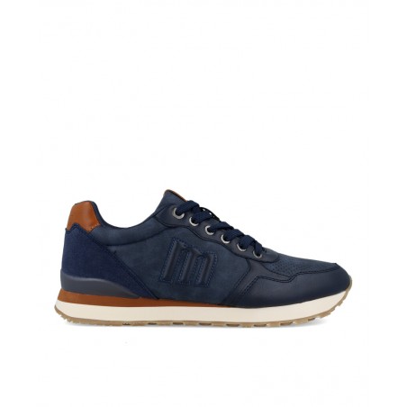 Mustang casual blue trainer 84755