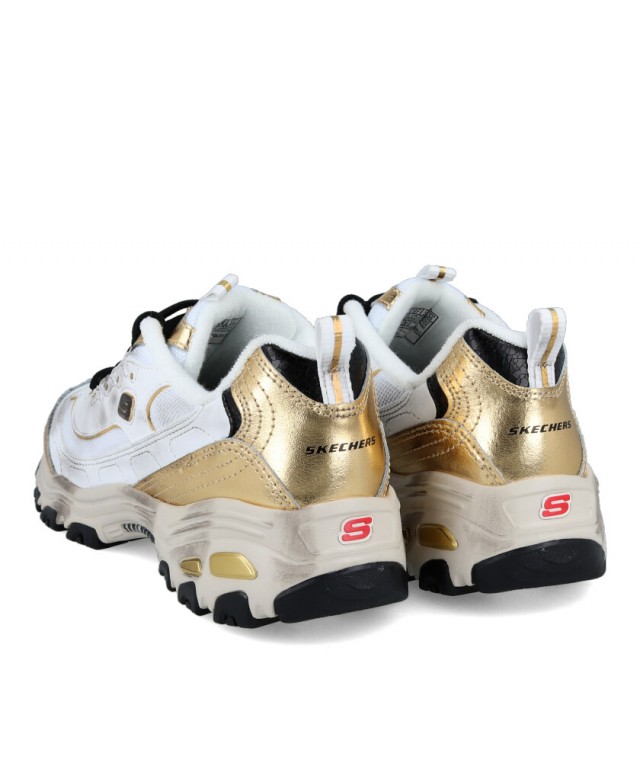 Skechers d'lites mens gold online