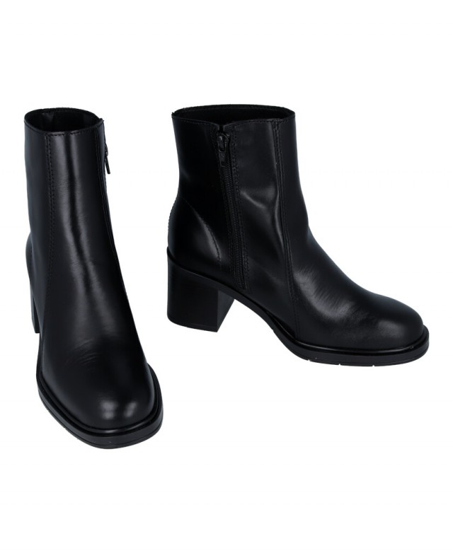 Botines de piel con tacón medio Stilmoda 5888 Botines de piel con tacón medio Stilmoda 5888