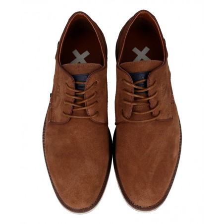 Zapatos para hombre en color camel Caracteristicas con cordones altura de piso 2 cm zapato de estilo casual suela de goma termo