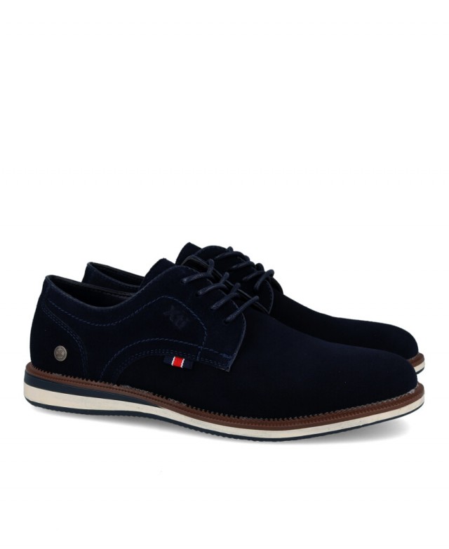 Men's shoes in blue Xti 143263