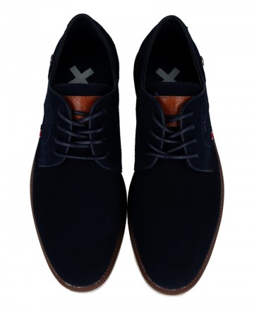 Men's shoes in blue Xti 143263