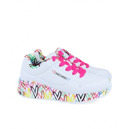 Skechers X JGoldCrown children's casual shoes: Uno Lite