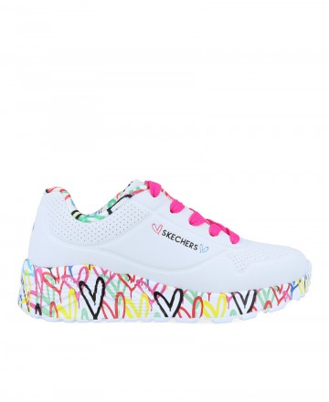 Skechers X JGoldCrown children's casual shoes: Uno Lite