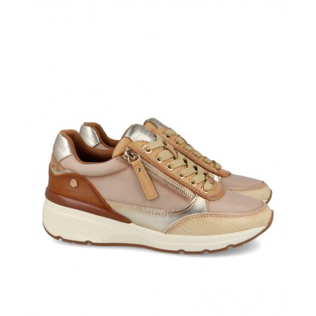 Carmela 161825 casual zip-up trainer