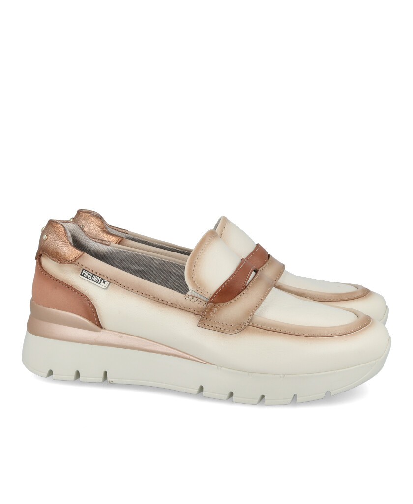 Mocasines con suela track Pikolinos Asturias W9C-3882C1