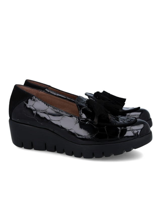 Mocasines para mujer con borla Wonders Simone