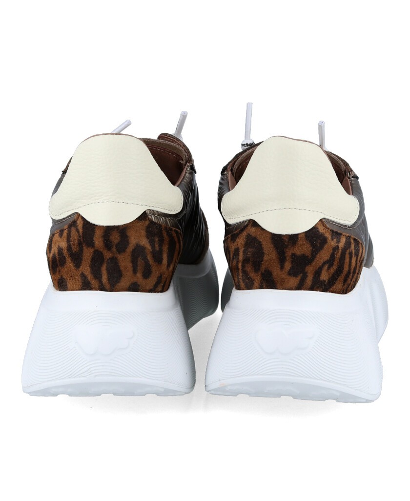 Zapatillas casual con cuña Wonders Roma