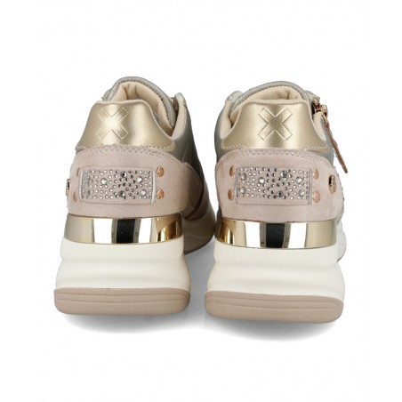 Casual sneakers with wedge Xti 143065