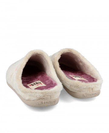 Hot Potatoes Sherburne slippers with a message