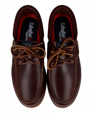 Callaghan Freeport 12500 leather boat shoes