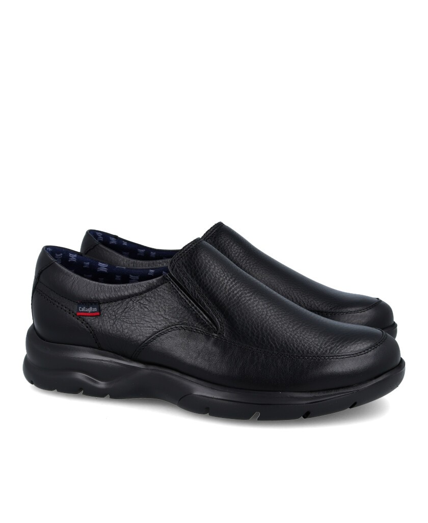 Mocasines de piel con elástico lateral Callaghan 55601.1