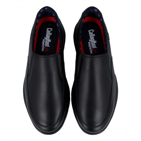 Zapatos de para hombre en color negro Caracteristicas sin Cordones altura de piso 3 cm piso extra light exterior piel e interio