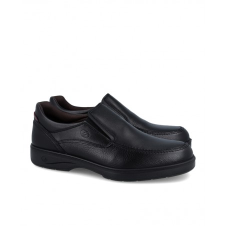 Luisetti 37700 NA leather slip-on shoes without laces