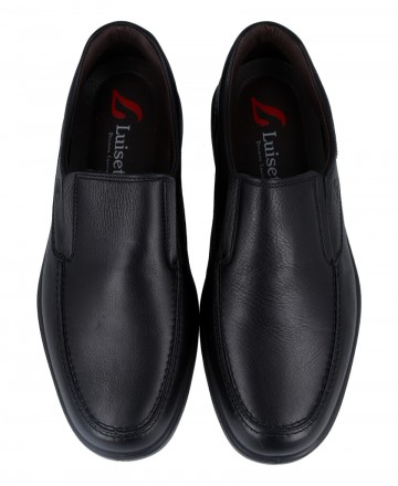 Luisetti 37700 NA leather slip-on shoes without laces