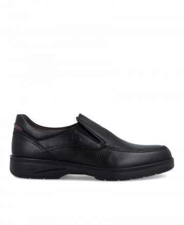 Luisetti 37700 NA leather slip-on shoes without laces