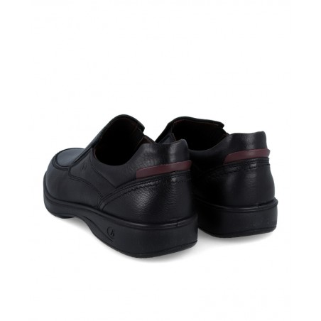 Luisetti 37700 NA leather slip-on shoes without laces