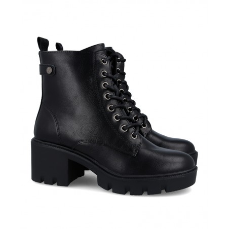 Military ankle boots with heel Xti 142983