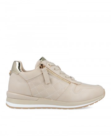 Casual sneakers with padded panel Xti 143493