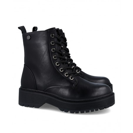 Military boots with serrated sole Xti 143094