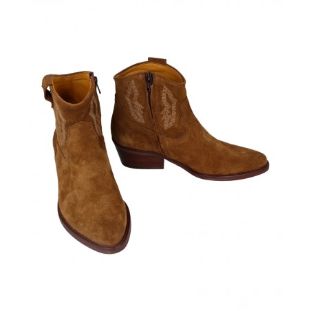 DKT 68 camper leather ankle boots