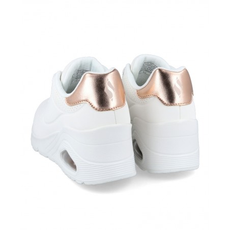 Zapatilla deportiva con cuña Skechers Uno Wedge