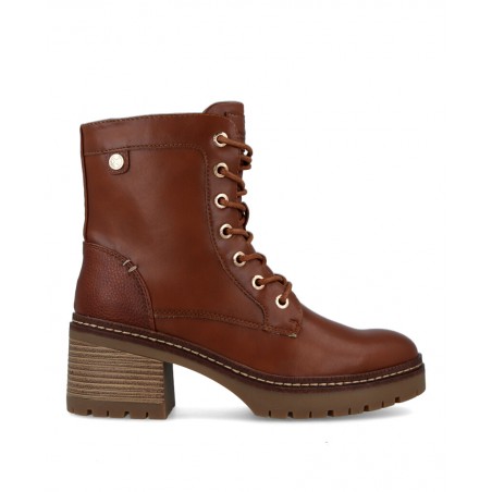 Military ankle boots with heel Xti 143368