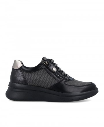 Xti 143366 sporty style shoes with zip fastening