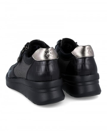 Xti 143366 sporty style shoes with zip fastening