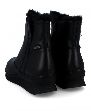 Imac fur lined ankle boots 656528