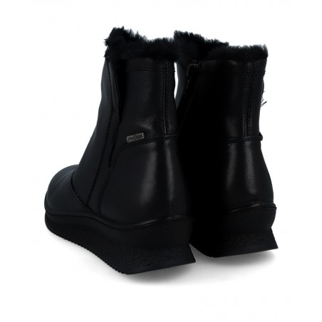 Imac fur lined ankle boots 656528