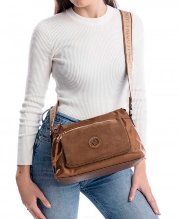 Carmela 186114 womens leather shoulder bag