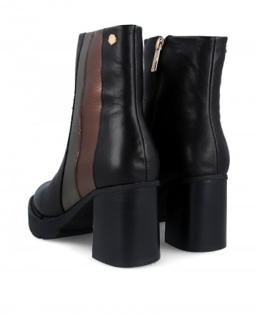 Carmela wide heel ankle boots 161864